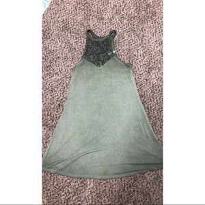 Green ‘MUDD’ dress